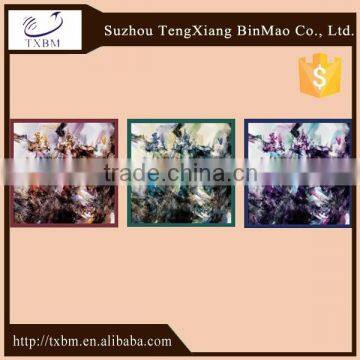 Customize 100%silk Scarves With Beautiful Abstract Printing photo-3