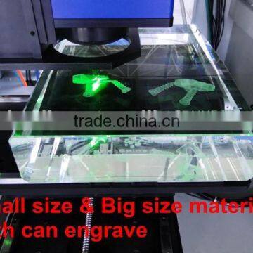 Professional 2d 3d Inner Laser Crystal Cube Photo Engraving Machine for Glass Advertisement photo-3