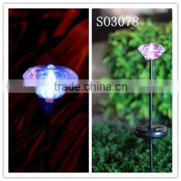 Solar garden flower light/Solar metal stake light SO3078