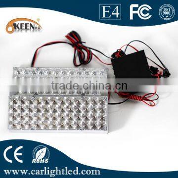 Good Quality 12V 8W Police Lamp Led Flash Light Red Blue Color Warning Light With Controller Box photo-3