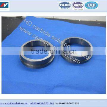 Factory Top quality tungsten carbide air compressor seal rings/cemented carbide seal rings