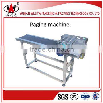 High Quality desktop pagination machine for label