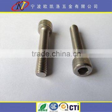 male Hex Socket cheese Head Bolts machine thread made in China Ningbo