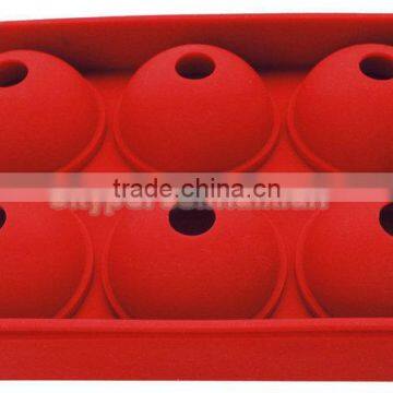 2015 New Promotion Silicone Ice Ball Mold/ice Ball Maker, Hot Selling 6cavity Silicone Ice Ball Mold / Cheap Silicone Ice Ball photo-6