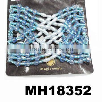 acryl beads double beaded magic hair combs wholesale china