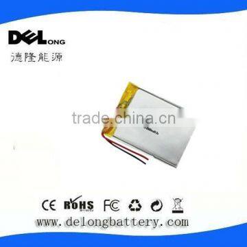 hot sales 293458 power rechargeable battery 500mah lipo4 battery