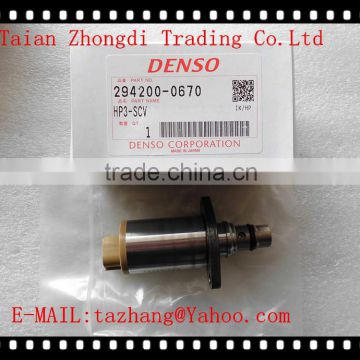 Genuine SCV Pressure Control Valve 294200-0670 For I*suzu 6HK1 Diesel Engines 8981305080 8981818310