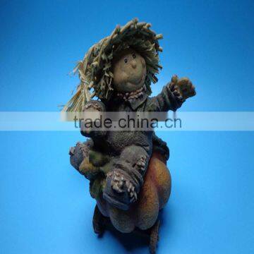 PolyResin jackstraw figurine for home decoration