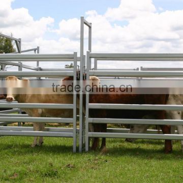 Steel galvanized cattle stockyards panels / cattle panels portable