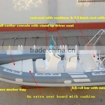 rib boat 520 rib boat with motor