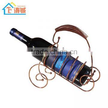 Wholesale Fashionable Home Decoration Metal Wine Holder photo-2