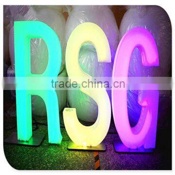 Good Quality Brightness Advertising Led Letter Light, Changeable Led Letter Sign