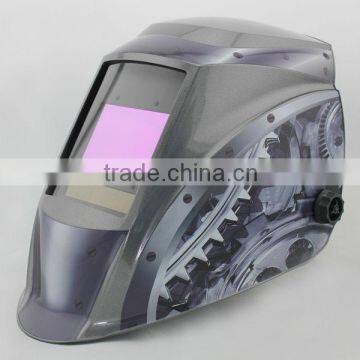 Plastic welding helmet