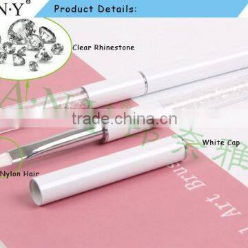 ANY Nail Art Beauty UV Gel Nails Painting Rhinestone White Nail Art Brush Pure Color photo-2