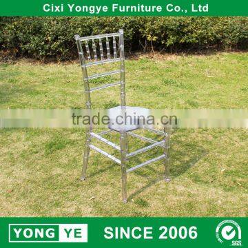 decorate wedding crystal chair monobloc chiavari chair