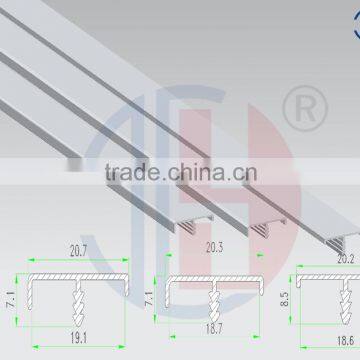 L T shape edge banding with aluminum material