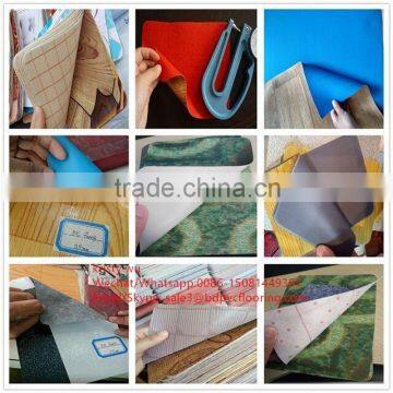 Good Quality 0.8mm Plastic Floor Pvc Flooring Roll photo-3