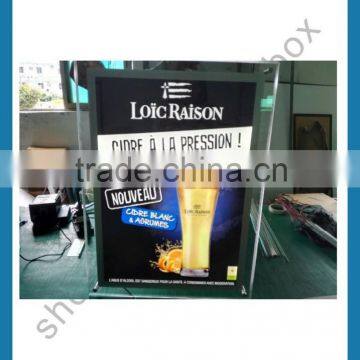 A2 Slim Panel Crystal LED Box for Advertising