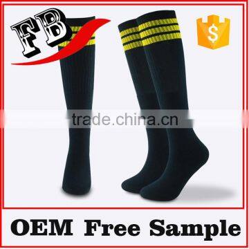 Customized men's sports cotton socks fashion soccer socks