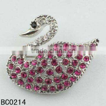 2013 Fashion Bangjin Safety Swan Pin Brooch