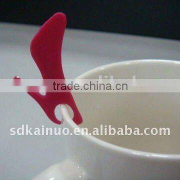 colourful high-heel silicone wine glass maker