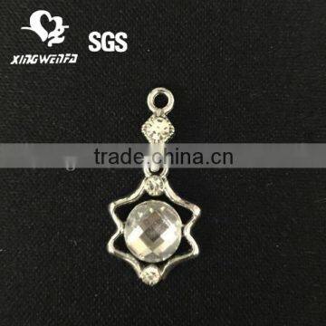 elegant rhinestone lingerie metal pendants 5092#