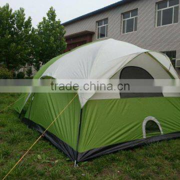 Nylon Fabric and Fiberglass Pole Material 2 Room Camping Tent Supplier's Choice photo-2