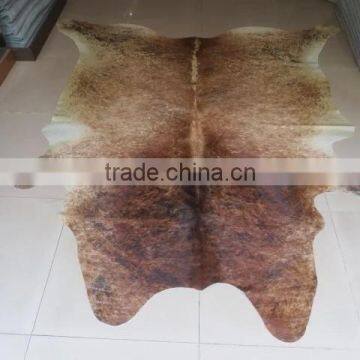 factory direct 24hours hotline super soft carpet wholesaler,anti-slip cotton backing can made cowhide carpet