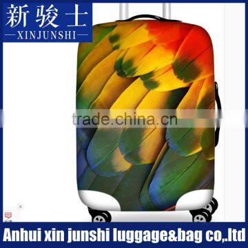 spandex protective cover luggage hot sale luggage cover with printing