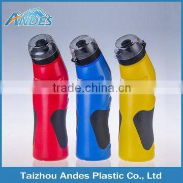 Colorful 750ML Plastic Sport Water Bottle with lid