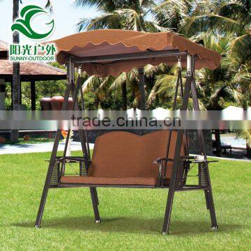 China Supplier Two Seat Garden Swing Chair for Sale