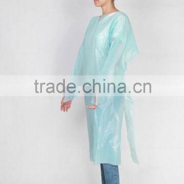 Food Processing, Hospital, Laboratory, and Hygienic Application Disposable CPE Isolation Gown photo-3