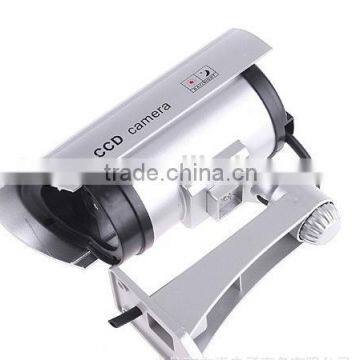 Surveillance Security Dummy Camera Fake Simulation Waterproof LED Flashing Outdoor Bullet CCTV