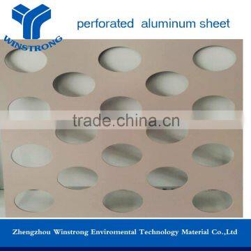 Hot sale high quality aluminium perforated sheet,aluminium perforated round hole panels