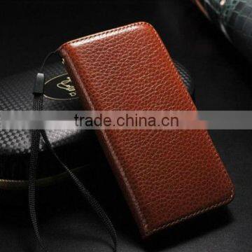 Stylish mobile phone case with lanyard leather design folio leather cover with card slots design for cell phone for iphone