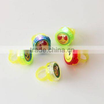 LED toy smiley face ring wholesale