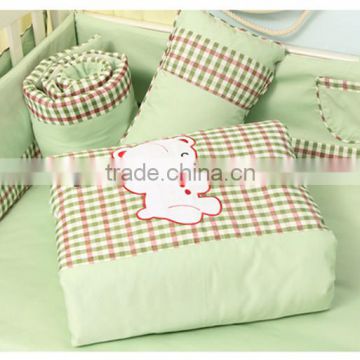 100% Cotton Embroidery Baby Bedding Set