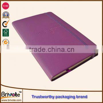 Soft pu Journal With Horizontal Elastic Band photo-2