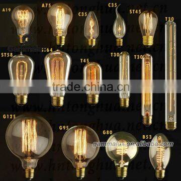 Globe 80 Vintage Loop Decorative Light Bulb. Unique Spiral Filament. Works With Dimmers. Quality Choice photo-6