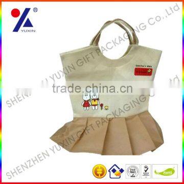 lovely shopping bag,factory price with MNQ1000pcs