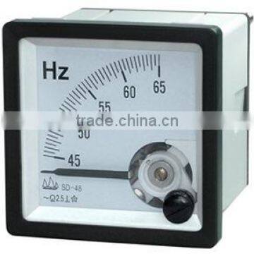 MOVING COIL INSTRUMENTS FREQUENCY METER POINTER TYPE