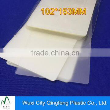 Two Side Laminating Pouches Lamination Film Glossy Matt Laminate Types