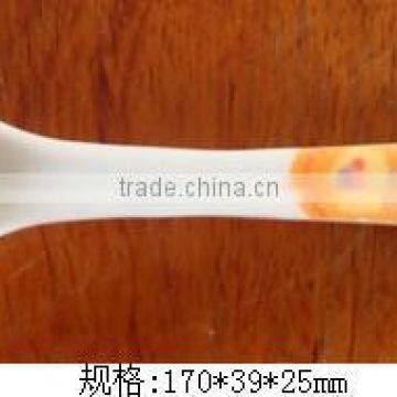 Melamine high quality printing bulk plastic spoon