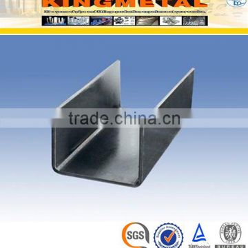 Hot Rolled SS 400 Steel Section U Steel Channel Size