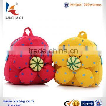 SGS Fabric Kids Bag for School Shenzhen Golden Manufacturer