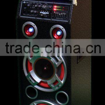 Laser Light Portable Trolley Speaker Best Karaoke Music System With Good Sounds photo-6