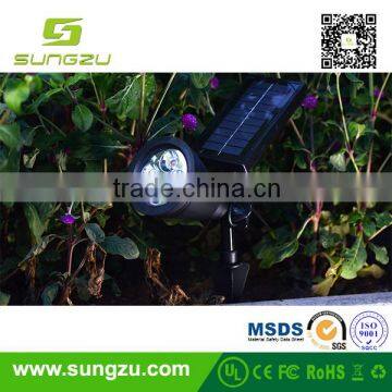 ABS+PC Reflector lamp high qulity proofwater solar energy LED ground light,the lawn led garden light ,garden lamp
