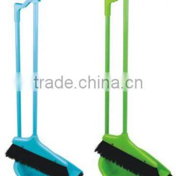 long handle lobby dustpan and brush set hom basics cleaning brush