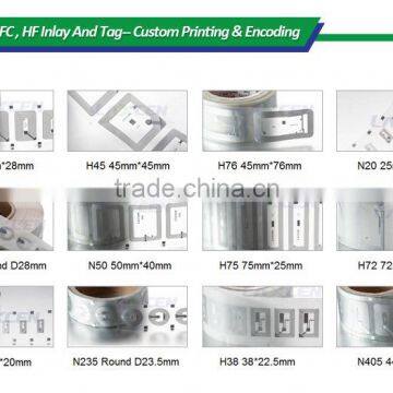Best Quality 13.56Mhz HF RFID Tag Label Inlay photo-6