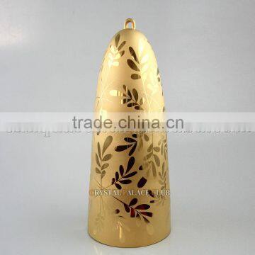 pure gold quartz crystal singing bell with design